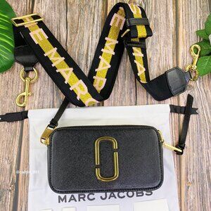 Marc Jacobs The Mixed Media Snapshot Crossbody Bag